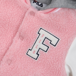 Fila Emilia Baseball Jumper For Toddlers Only - Poikien Kevyet Takit - Terälehti | FI-28480